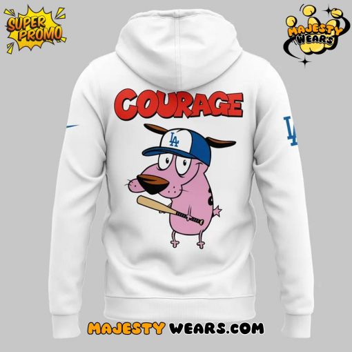 Los Angeles Dodgers x Courage Dog 2025 Hoodie