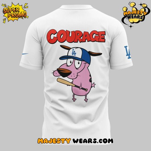 Los Angeles Dodgers x Courage Dog 2025 T-shirt