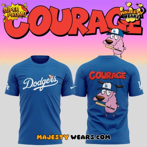 Los Angeles Dodgers x Courage Dog 2025 T-shirt