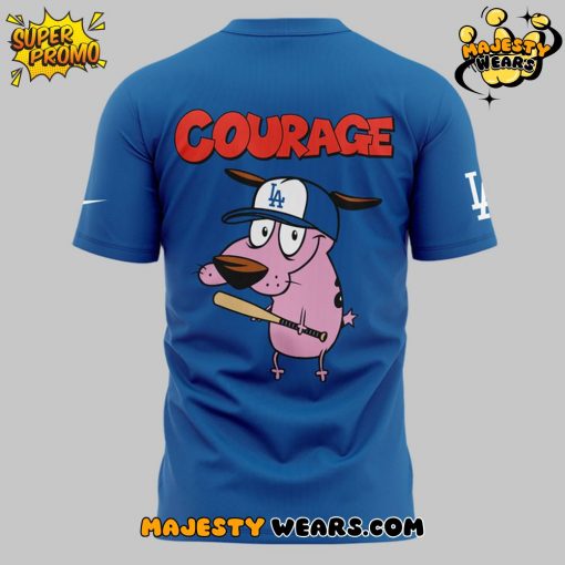 Los Angeles Dodgers x Courage Dog 2025 T-shirt