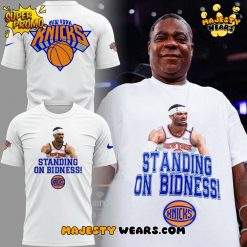 New York Knicks “STANDING ON BIDNESS!” Special Edition Shirt