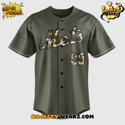 New York Mets Special New 2025 Custom Camo Jersey