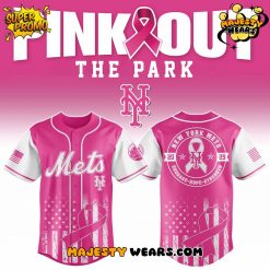 New York Mets x Pink Out The Park 2025 Baseball Jersey