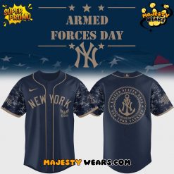 New York Yankees Armed Forces Day 2025 Baseball Jersey