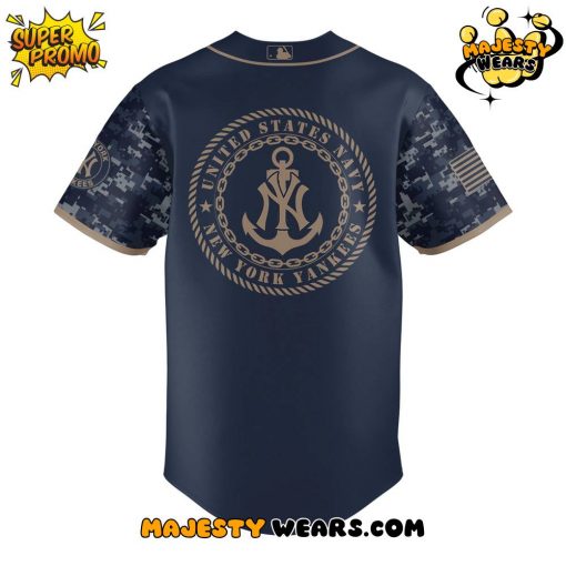 New York Yankees Armed Forces Day 2025 Baseball Jersey
