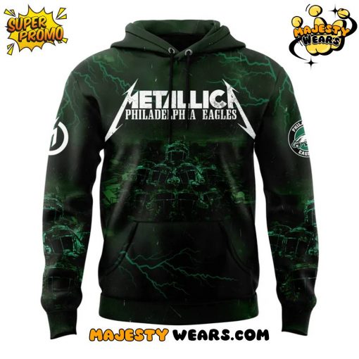 Philadelphia Eagles x Metallica 2025 Hoodie