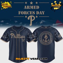 Philadelphia Phillies Armed Forces Day 2025 Baseball Jersey
