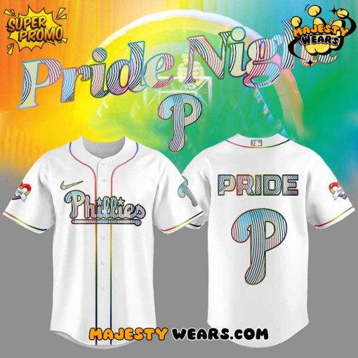 Philadelphia Phillies LGBTQ Pride Night 2025 Jersey