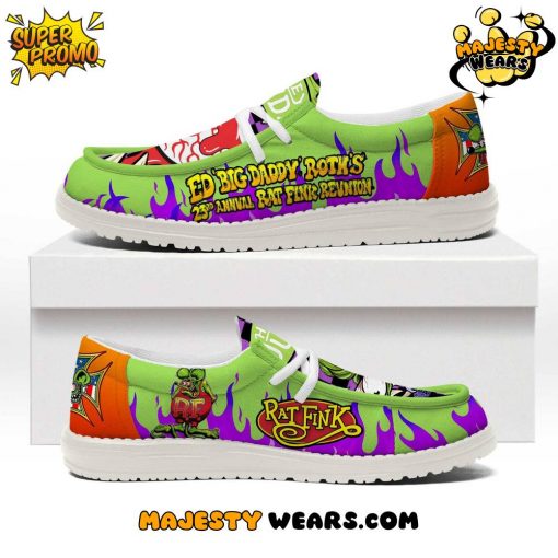 Rat Fink Ed “Big Daddy” Roth Hey Dude Shoes