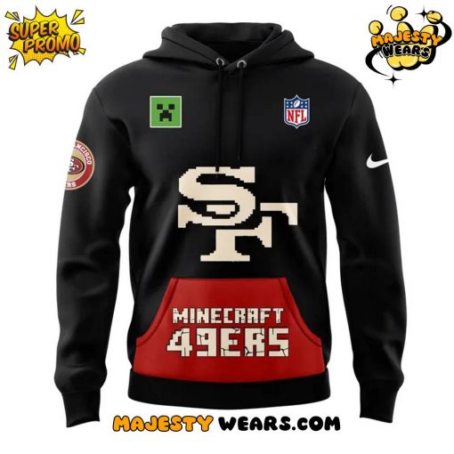 San Francisco 49ers Minecraft Game 2025 Hoodie