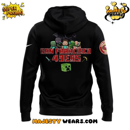 San Francisco 49ers Minecraft Game 2025 Hoodie