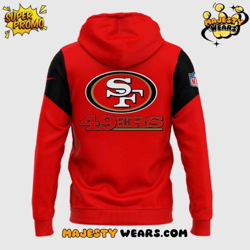 San Francisco 49ers New 2025 Red Zip Hoodie