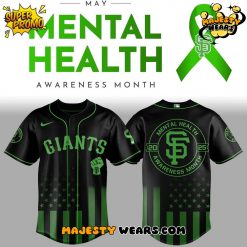 San Francisco Giants x Mental Health Awareness Month 2025 Jersey
