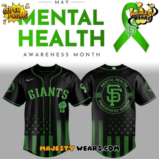 San Francisco Giants x Mental Health Awareness Month 2025 Jersey