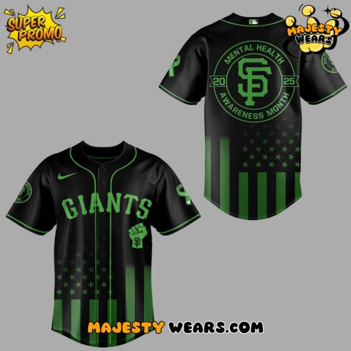 San Francisco Giants x Mental Health Awareness Month 2025 Jersey