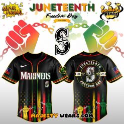 Seattle Mariners x Juneteenth Freedom Day 2025 Jersey