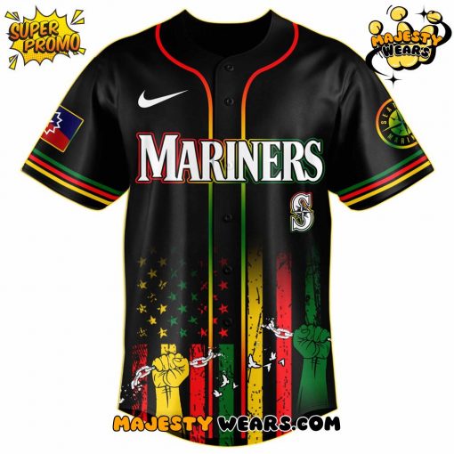 Seattle Mariners x Juneteenth Freedom Day 2025 Jersey