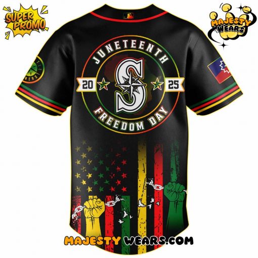 Seattle Mariners x Juneteenth Freedom Day 2025 Jersey