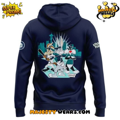 Seattle Mariners x Looney Tunes Night Hoodie
