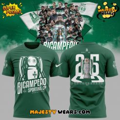 Sporting CP BICAMPEES NACIONAIS 20242025 TShirt