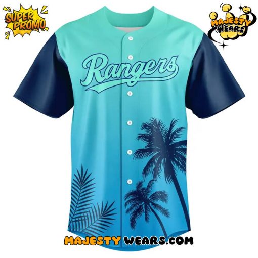 Texas Rangers Margaritaville Night Custom Jersey