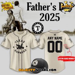 Texas Rangers x Father’s Day 2025 Custom Jersey