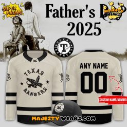 Texas Rangers x Father’s Day 2025 Hockey Jersey