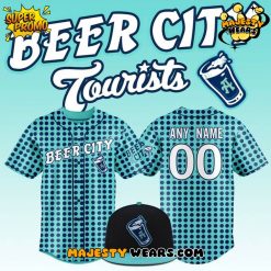 The Asheville Tourists x Beer City 2025 Jersey