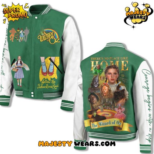 The Wizard of Oz “There’s no place like Home” Baseball Jacket