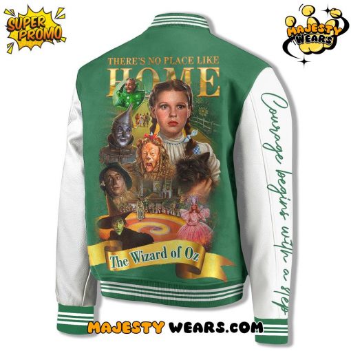 The Wizard of Oz “There’s no place like Home” Baseball Jacket