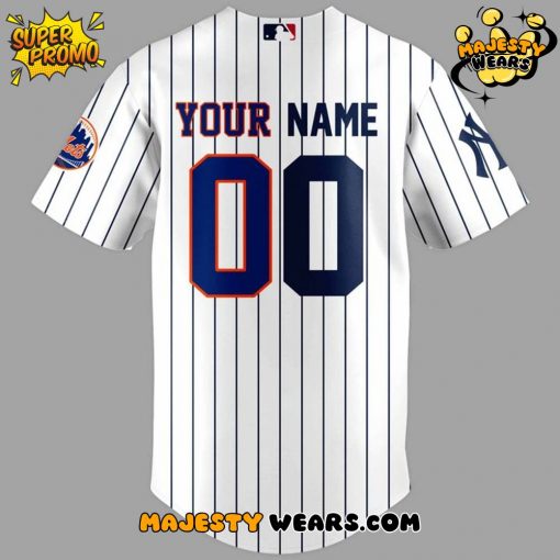 Yankees x Mets 2025 Subway Series Custom Jersey