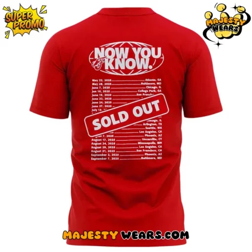 Indiana Fever the 2025 Tour T-shirt