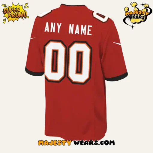 Tampa Bay Buccaneers Celebrate the legacy of 50 Seasons Red Football Jersey