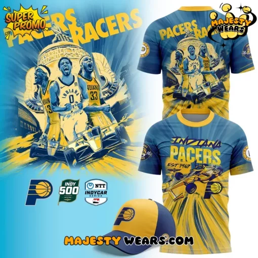 Indiana Pacers x Racing 2025 Limited Edition Shirt