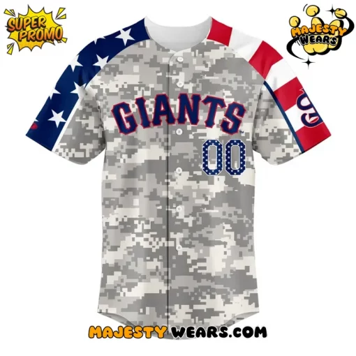 San Jose Giants x Military 2025 Limited Edition Jersey