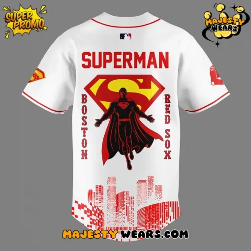 Boston Red Sox x Superman Night 2025 Special New Jersey