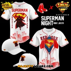 Boston Red Sox x Superman Night 2025 Special New Jersey