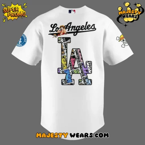 Los Angeles Dodgers x 2025 ONE PIECE Night Jersey