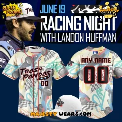 Rocket City Trash Pandas x Racing Night 2025 Custom Jersey