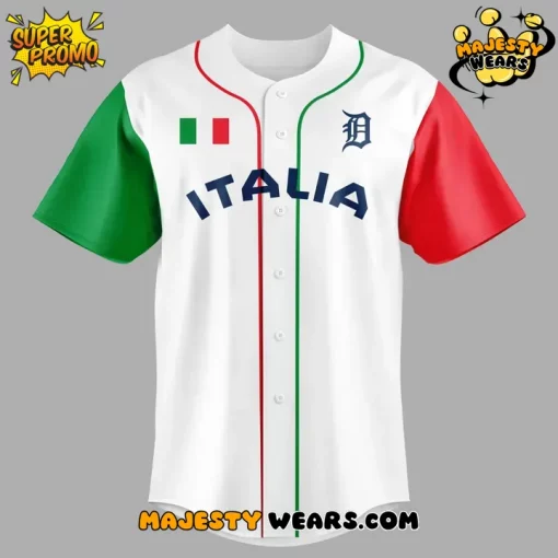 Detroit Tigers Italian Heritage Celebration Jersey – Limited Edition