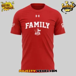 Utah Utes Family Old Logo Red T-shirt