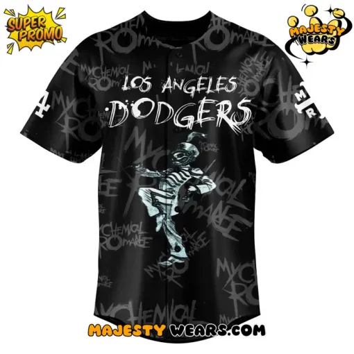Los Angeles Dodgers x My Chemical Romance Concert 2025 Jersey
