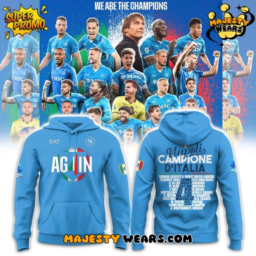 SSC Napoli Campioni d’Italia 2024/2025 Hoodie