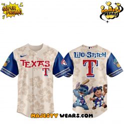 Texas Rangers x Lilo & Stitch 2025 Baseball Jersey
