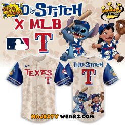 Texas Rangers x Lilo & Stitch 2025 Baseball Jersey