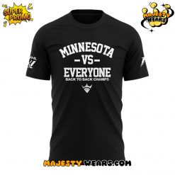 Minnesota Vs Everyone Back to Back Champs Shirt