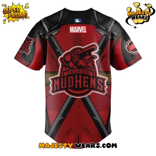 Toledo Mud Hens x Marvel Super Hero Night Baseball Jersey