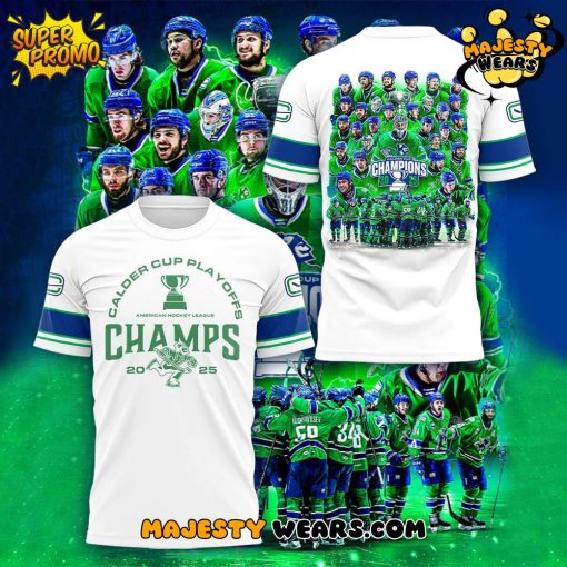 Abbotsford Canucks x 2025 Calder Cup Champions Tee