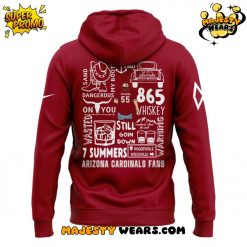 Arizona Cardinals x Morgan Wallen Im The Problem Tour 2025 Special Hoodie