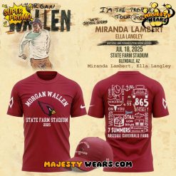 Arizona Cardinals x Morgan Wallen Im The Problem Tour 2025 Special Tee